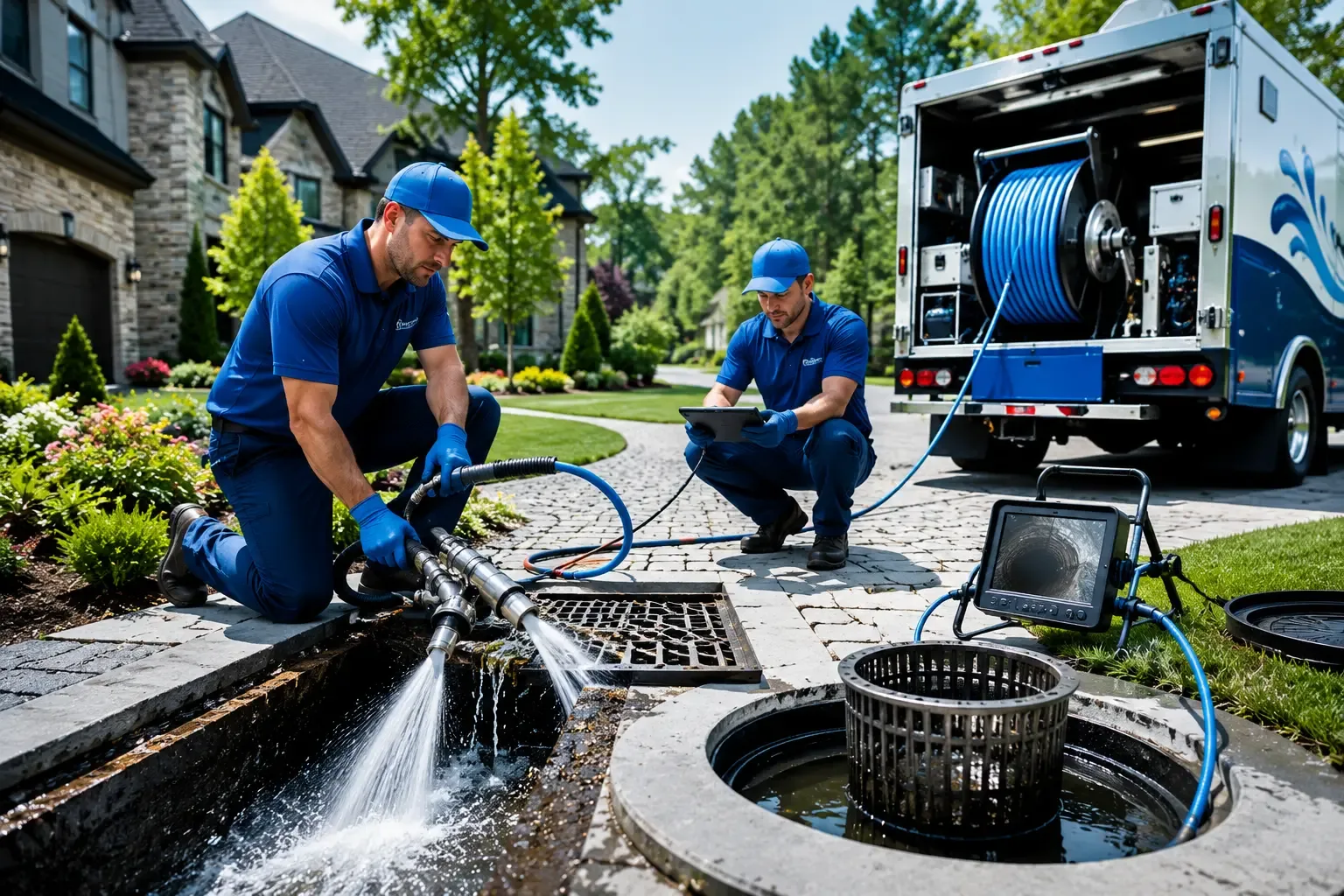Local outdoor drain cleaning professionals in Braggs, OK